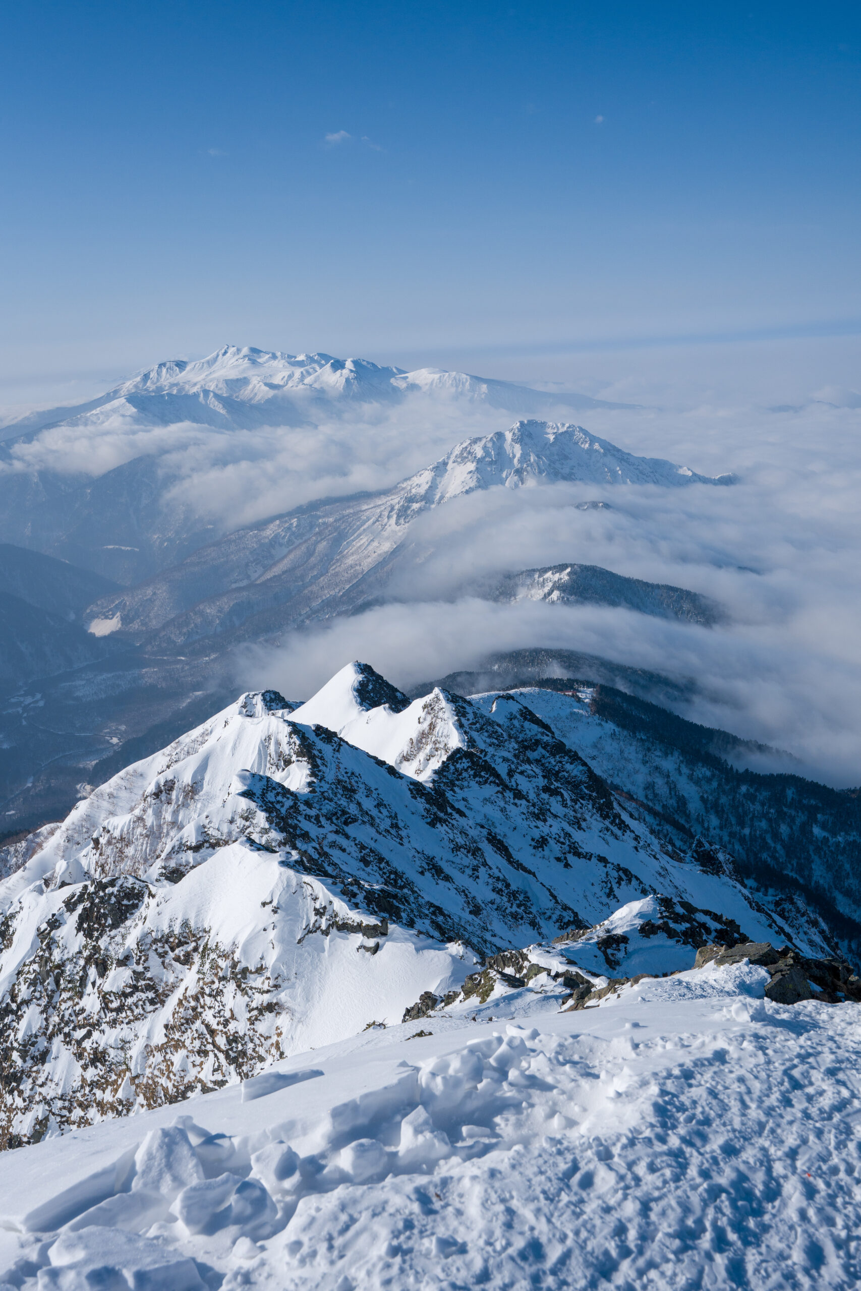 冬の山